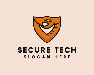 Security - Snake Shield Security logo design