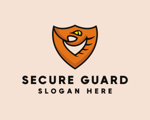 Security - Snake Shield Security logo design