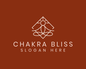 Yoga Spiritual Meditation logo design