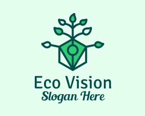 Natural Eco Pen  logo design