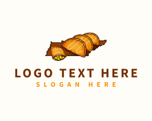 Map - Tennessee Fried Pie logo design