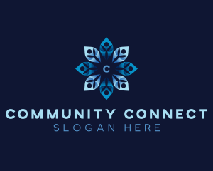 People Support Community logo design