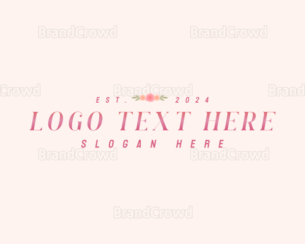 Elegant Floral Business Logo