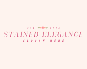 Elegant Floral Business logo design