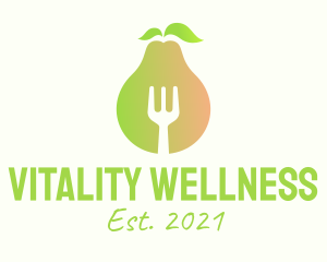 Healthy Pear Restaurant  logo design