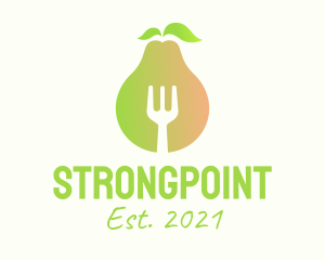 Cooking - Healthy Pear Restaurant logo design
