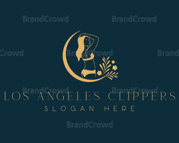 Sexy Woman Lingerie Logo