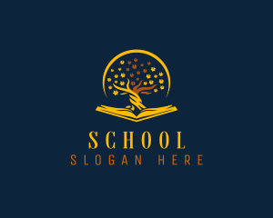 Kindergarten Learning School logo design