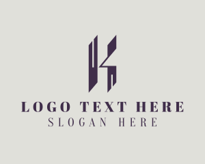 Tailor - Stylish Fashion Letter K logo design