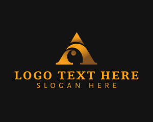Letter A - Premium Luxury Boutique logo design