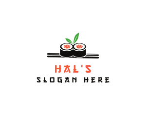 Sushi Japanese Restaurant Logo