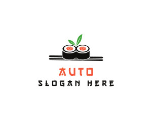 Sushi Japanese Restaurant Logo