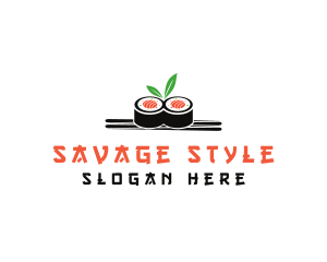 Sushi Japanese Restaurant logo design