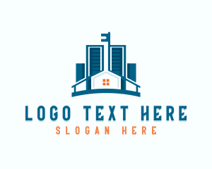 Contractor - Building Tower Residence logo design