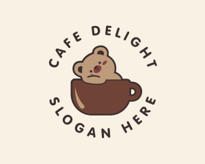 Cafeteria - Cute Bear Cafeteria logo design