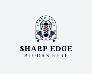 Grooming Barber Hairstylist logo design