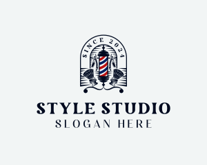 Hairstylist - Grooming Barber Hairstylist logo design