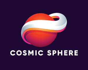 Sphere - 3D Planet Sphere logo design