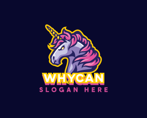 Unicorn Horse Gaming Logo