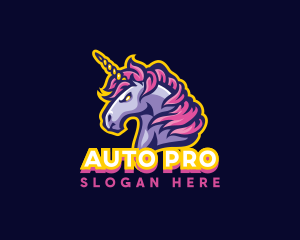 Lgbtq - Unicorn Horse Gaming logo design