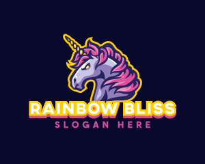 Lgbtq - Unicorn Horse Gaming logo design