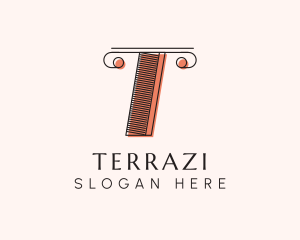 Elegant Architect Letter T logo design