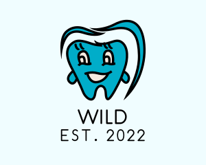 Dentist - Pediatric Dental Cartoon logo design