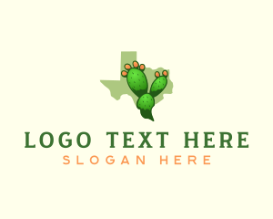 Texas - Texas Desert Cactus logo design