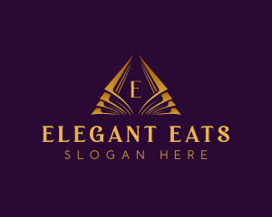 Premium Elegant Pyramid logo design