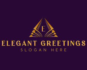 Premium Elegant Pyramid logo design