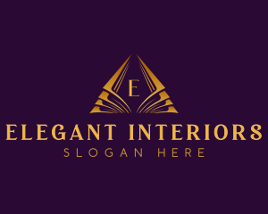 Premium Elegant Pyramid logo design