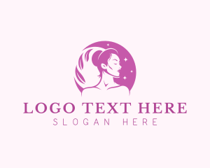 Stylist - Woman Female Beauty logo design