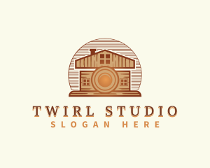 Photography Studio Lens logo design