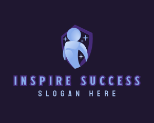 Empowerment - Strong Person Achiever logo design