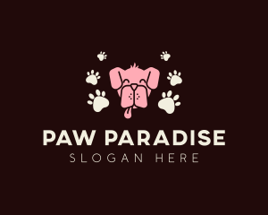 Paw - Dog Paw Veterinary logo design