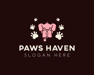 Dog Paw Veterinary logo design