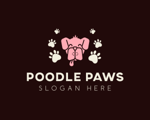 Dog Paw Veterinary logo design