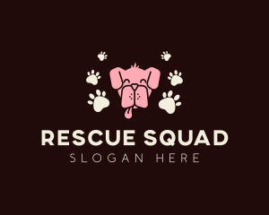 Rescue - Dog Paw Veterinary logo design