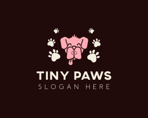 Dog Paw Veterinary logo design