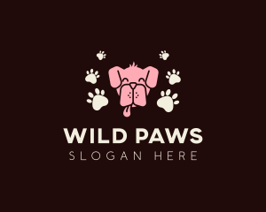 Dog Paw Veterinary logo design