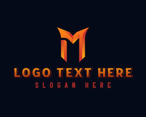 Letter M - Esports Gaming Letter M logo design