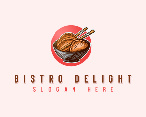 Dumpling Appetizer Bowl logo design