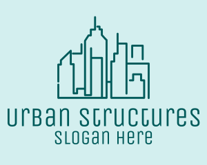 Buildings - Urban Building Skyline logo design