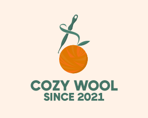Orange Fruit Crochet  logo design