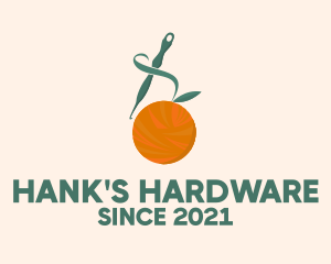 Hank - Orange Fruit Crochet logo design