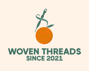 Orange Fruit Crochet  logo design