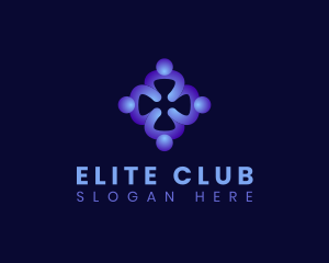 Membership - Social Human People logo design