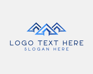 Abstract - Luxury Roof Repair logo design