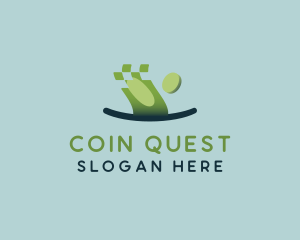 Cash Coin Pocket logo design