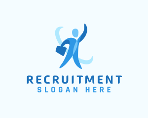 Employee Job Recruitment logo design
